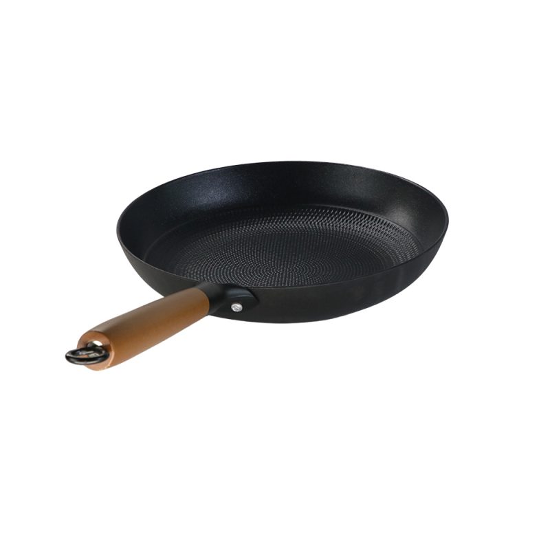 Low-fat Texture Non-stick Cast Iron Frying Pan - Image 4